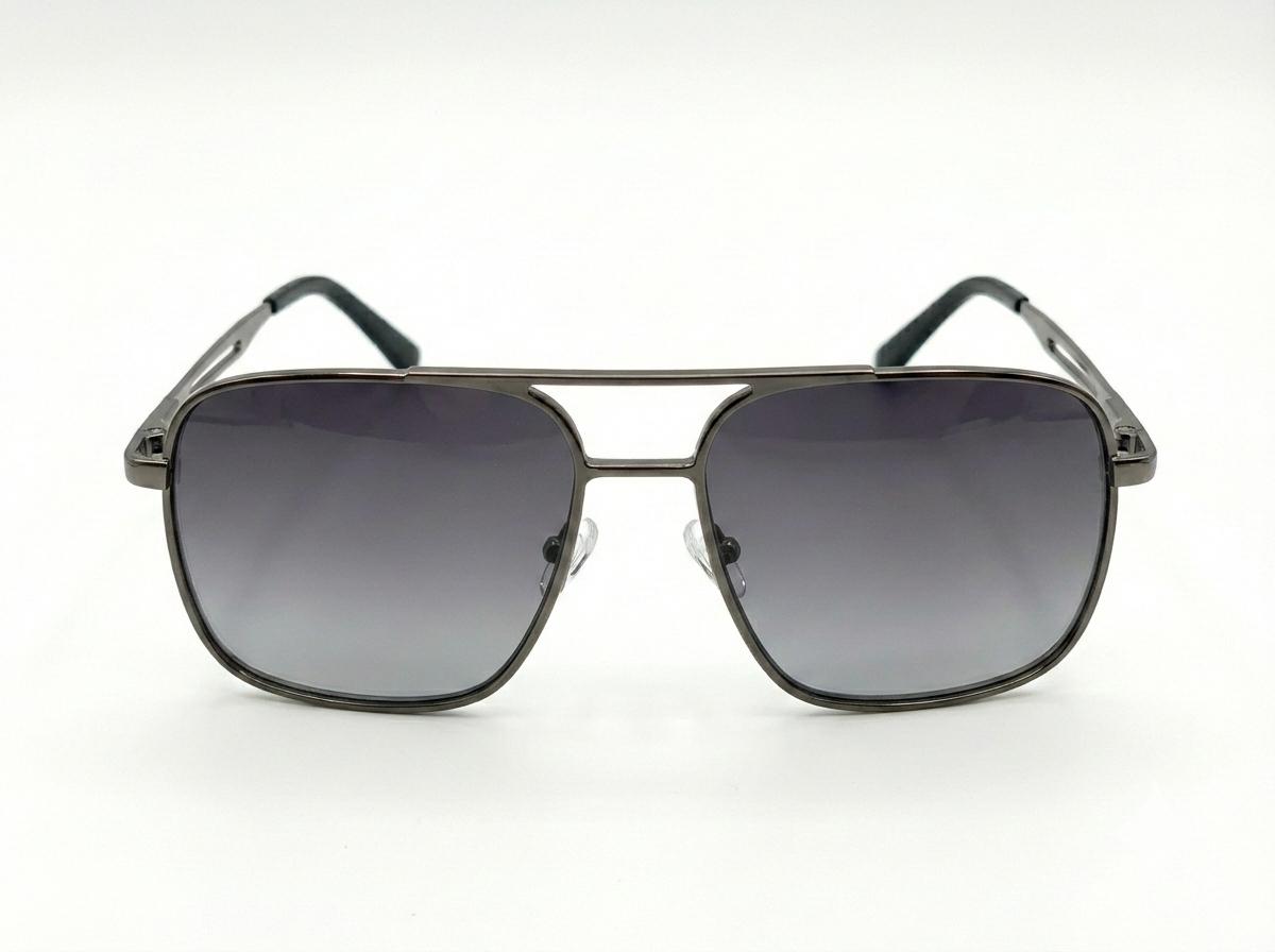 Rafa - Square Metal Male Eyewear | Optic Monkey