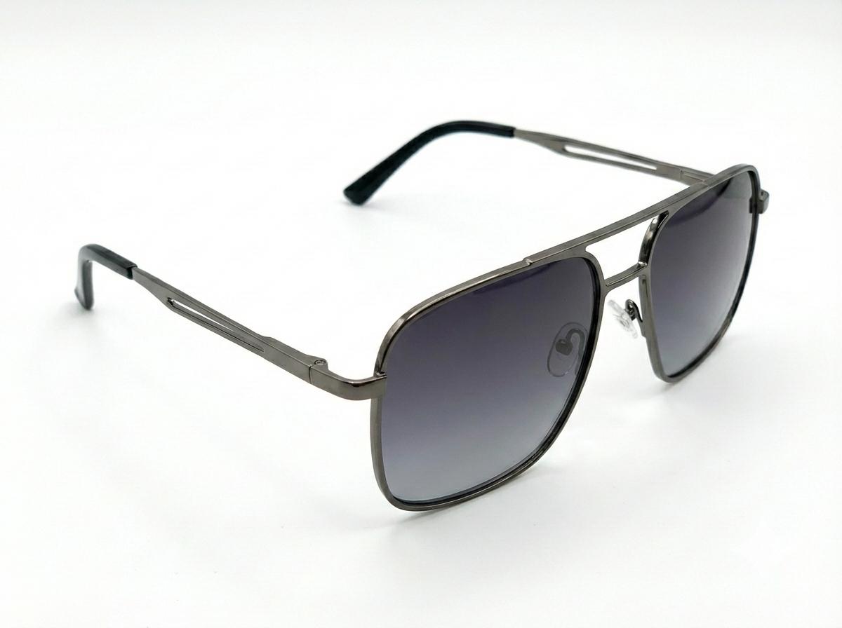 Rafa - Square Metal Male Eyewear | Optic Monkey view 2